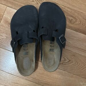 Birkenstock oiled leather Boston in a 38